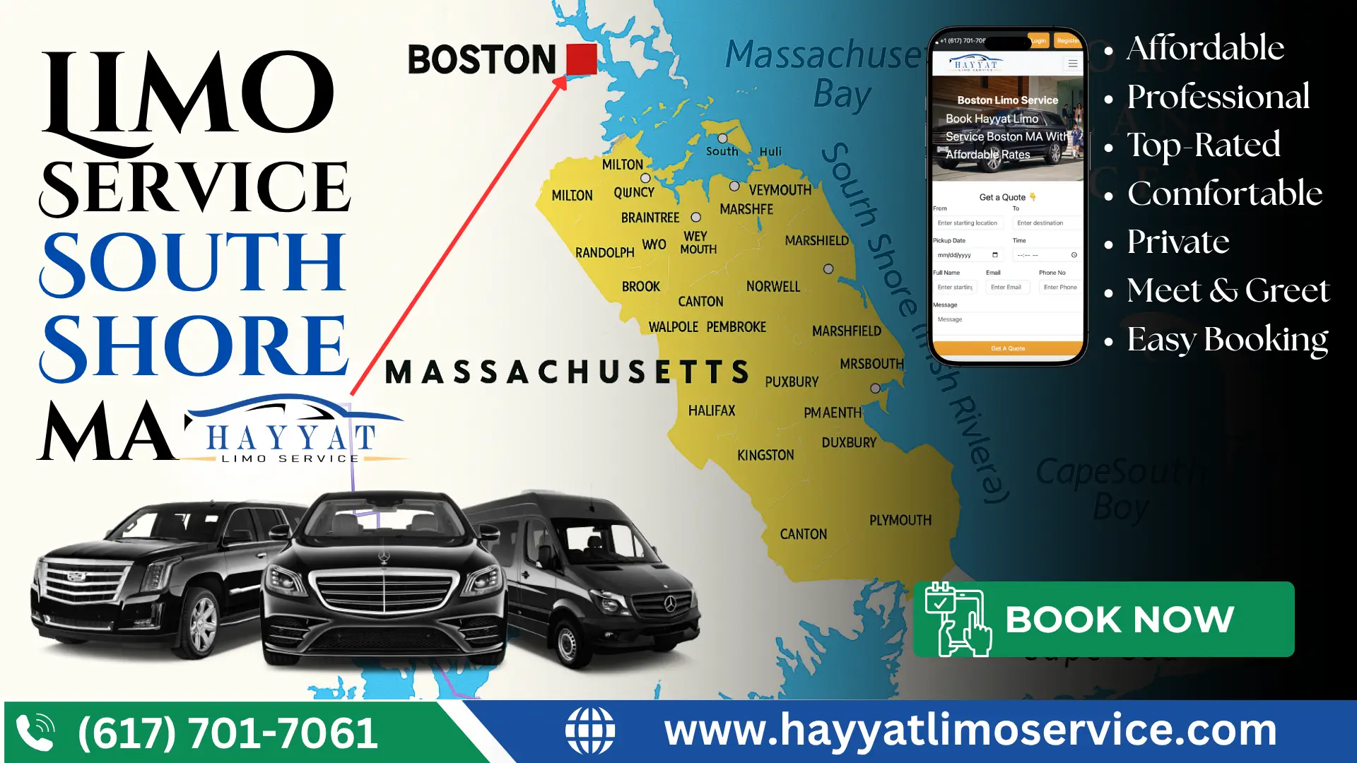 Limo Service South Shore ma