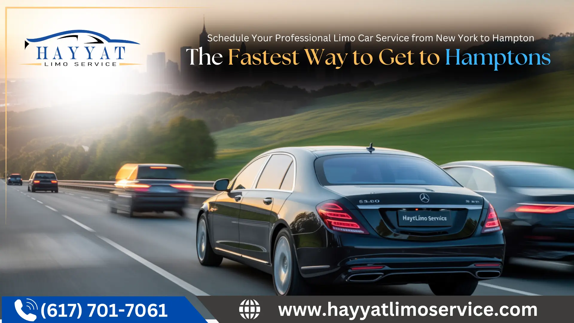 Fastest Way to get to Hamptons with Hayyat Limo Service